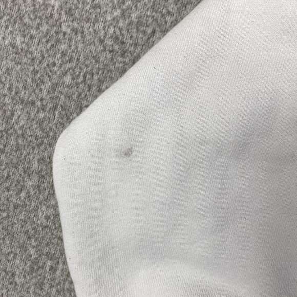 Champion Reverse weave hoodie with large logo white vintage M - Picture 4 of 9